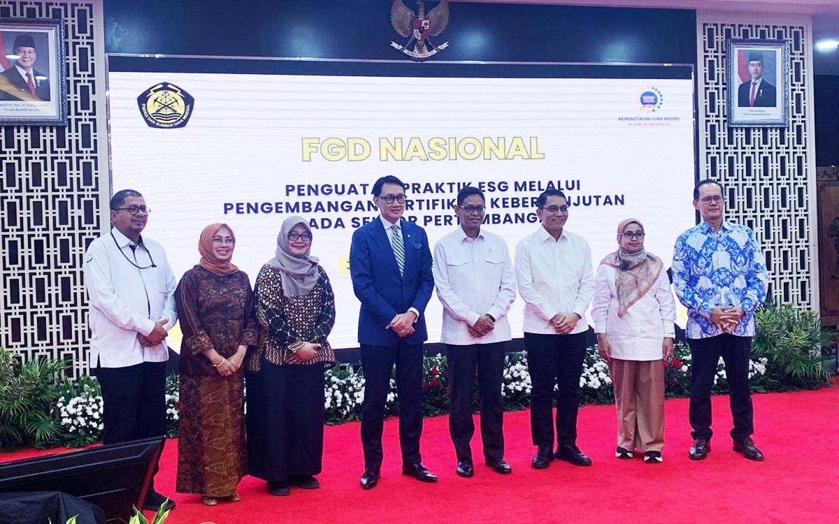 SVLK Jadi Inspirasi Sertifikasi Berkelanjutan di Sektor Pertambangan