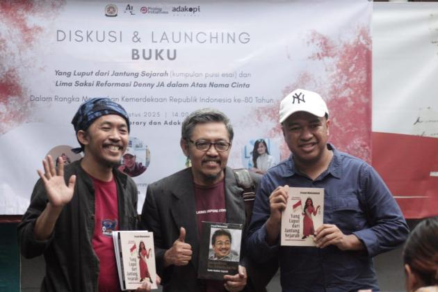 Luncurkan Dua Buku, Irsyad Mohammad: Puisi Esai Bisa Menjadi Peringatan Dini bagi Bangsa