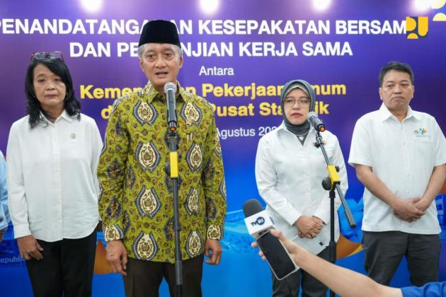 Menteri PU Kerja Sama dengan BPS, Tegaskan Ingin Turunkan ICOR di Bawah 6