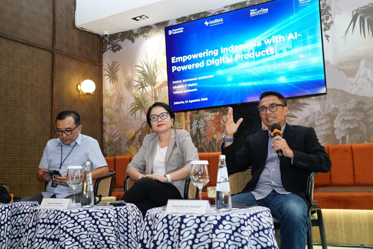 Telkom Akselerasi Ekonomi Digital melalui Teknologi AI
