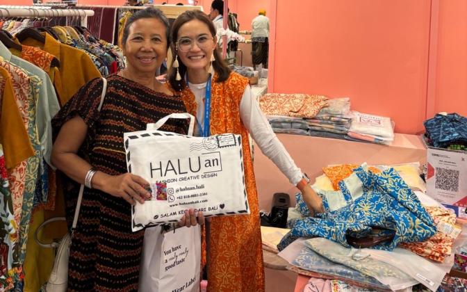 Lewat Pameran BRI, Pengusaha Muda Asal Bali Pasarkan Fashion dengan Sentuhan Digital