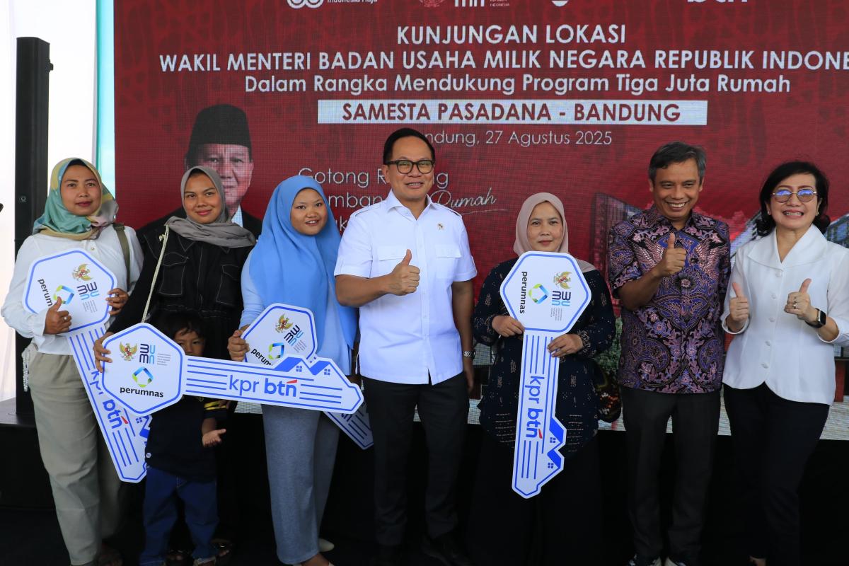 Kementerian BUMN Siapkan Aturan Dukung Penyaluran KPR Masyarakat Berpenghasilan Rendah