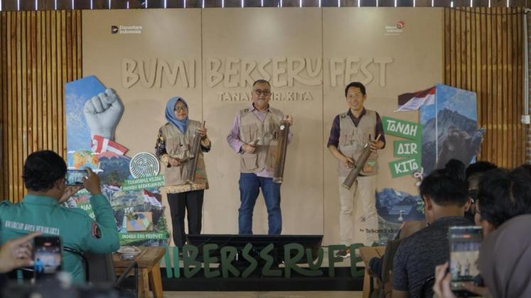 Telkom Ajak Mahasiswa, Pelajar, Komunitas, dan UMKM Kolaborasi dalam Program Bumi Berseru Festival 2025