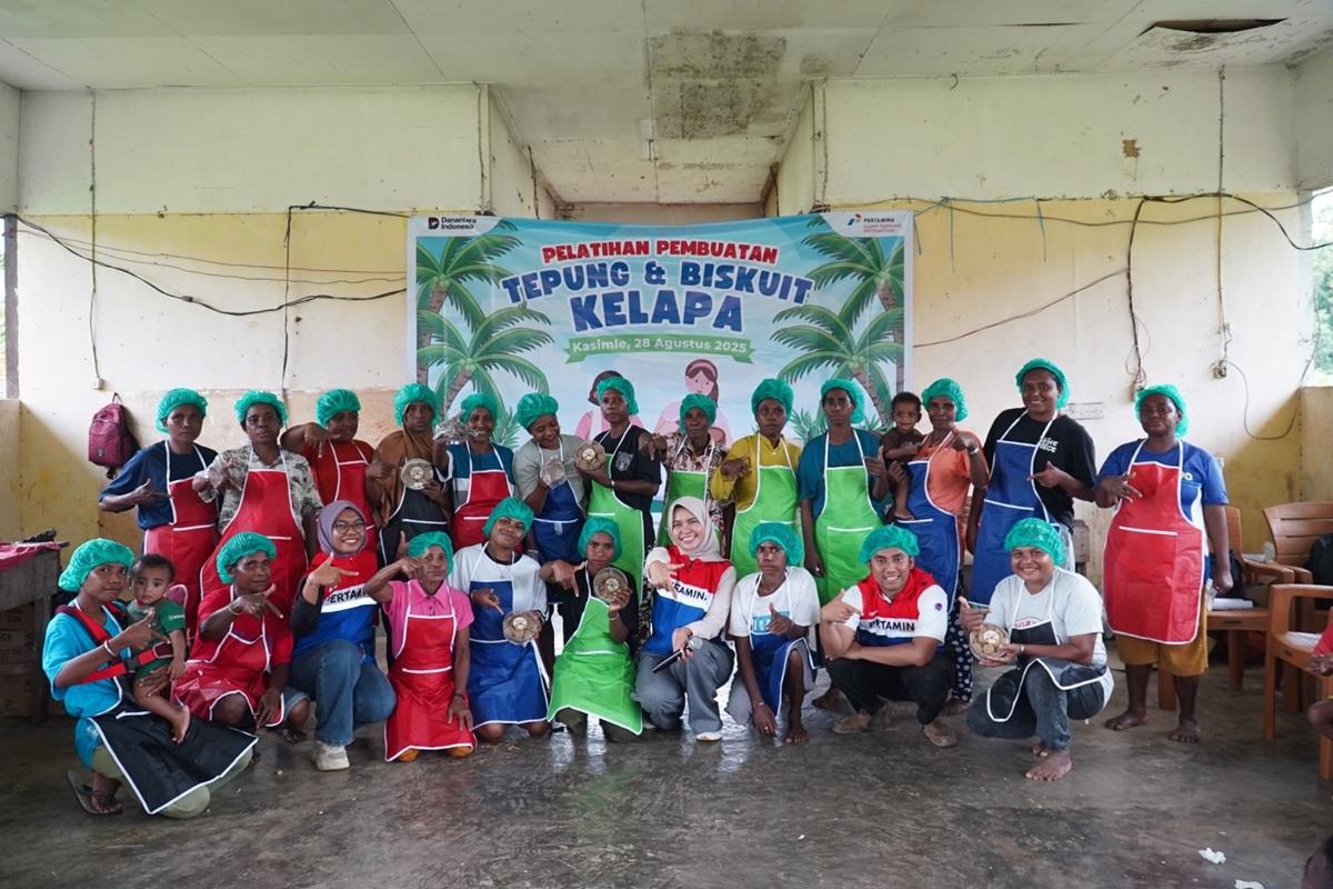 Pertamina Hadir di Timur Indonesia, Dorong Perempuan Adat Kasimle, Dahulu Tidak Berdaya Kini Pengolah Sumber Daya