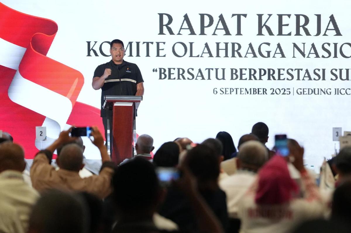 Menpora Dito Harap Rakernas KONI Pusat 2025 Jadi Momentum Satukan Komitmen untuk Prestasi Olahraga Indonesia