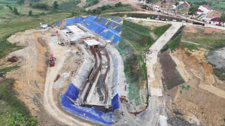 Brantas Abipraya Bangun Bendungan Cabean, Atasi Kekeringan di Blora
