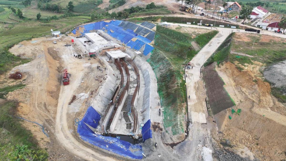 Brantas Abipraya Bangun Bendungan Cabean, Atasi Kekeringan di Blora