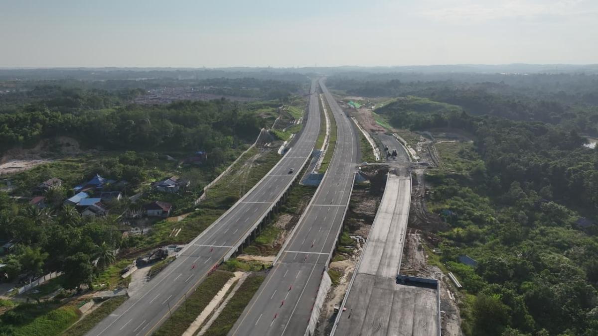 Brantas Abipraya Dukung Konektivitas Keberlanjutan di IKN, Bangun Tol IKN Seksi 3A