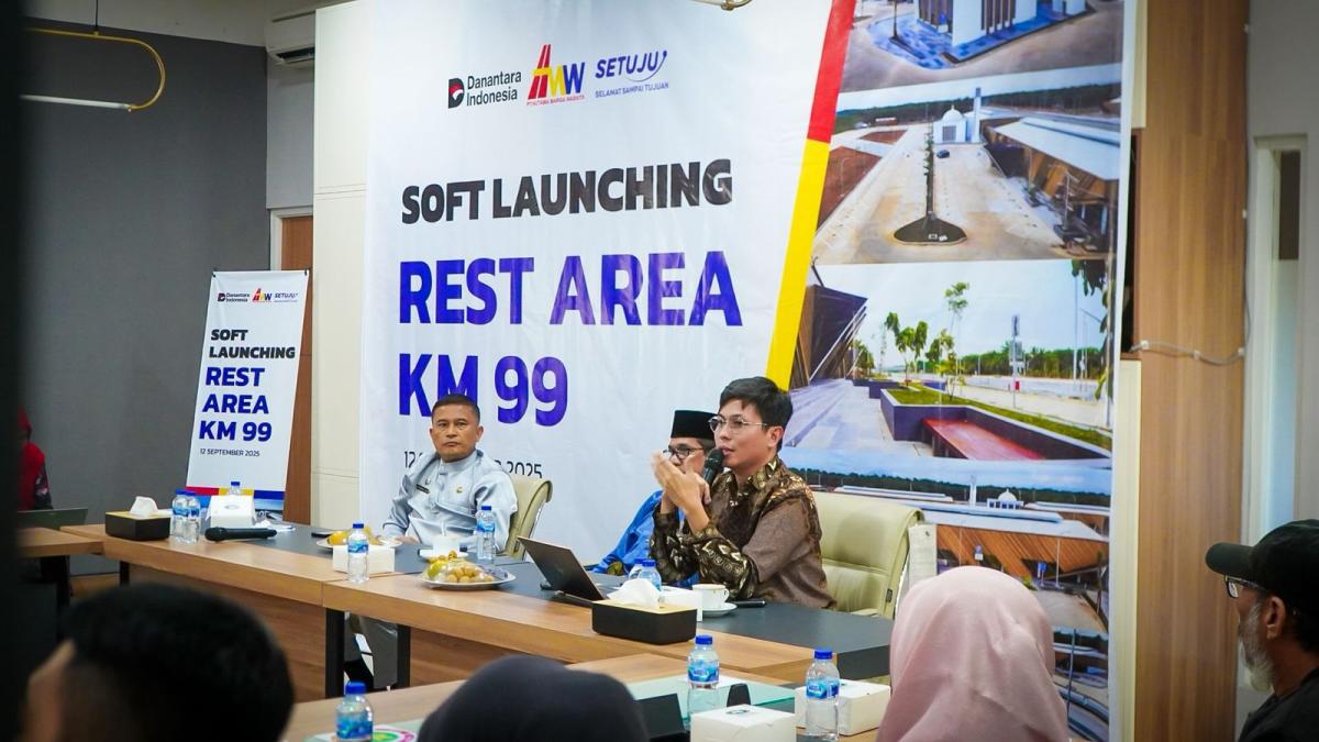 Soft Lanching Rest Area KM 99: Lebih dari Tempat Singgah, Jadi Ruang Tumbuh UMKM
