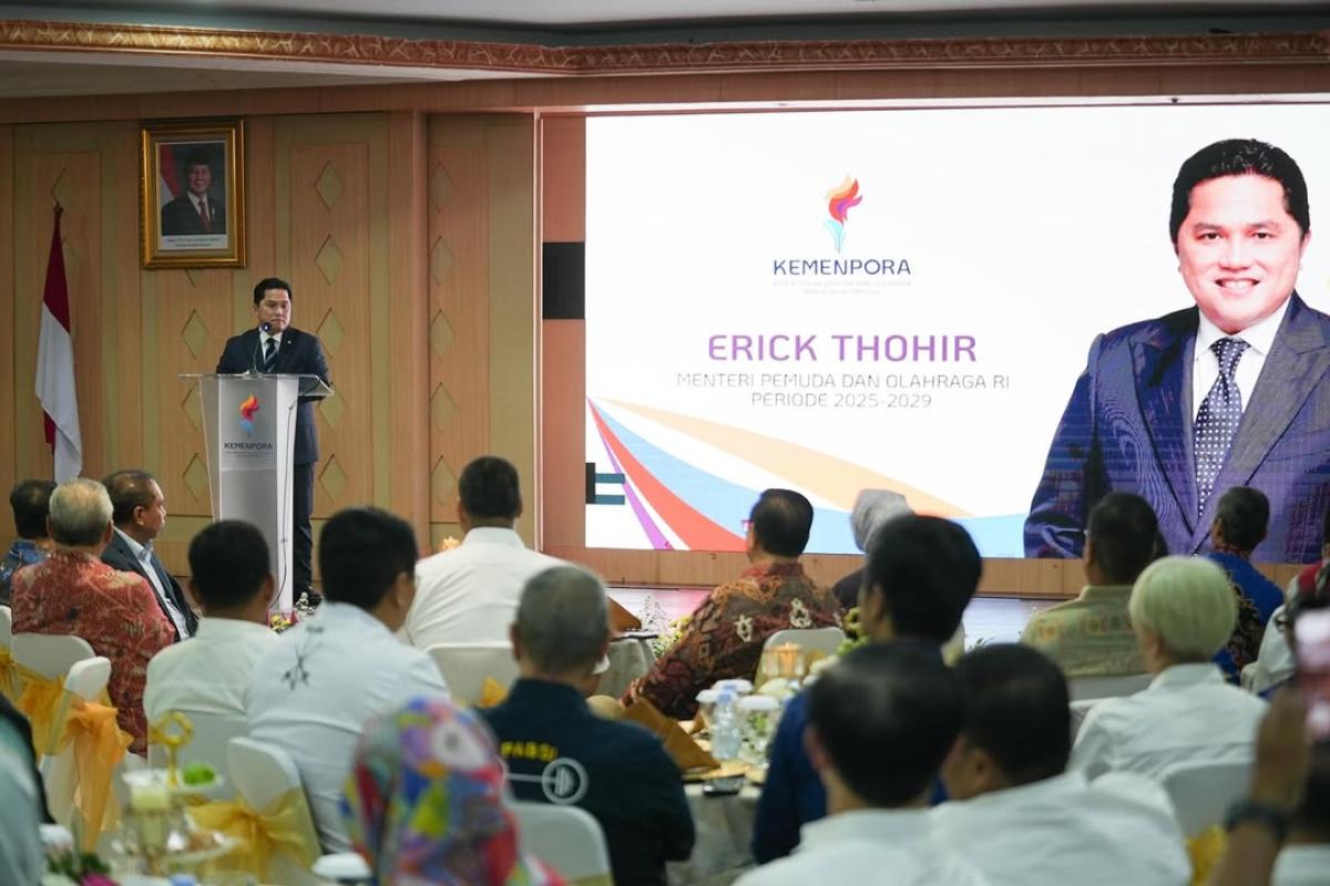 Usai Sertijab, Menpora Erick Thohir Ungkap Pesan Presiden Prabowo