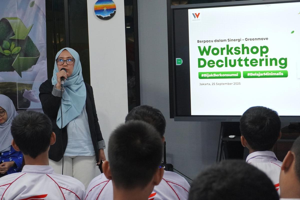 AHM dan WMS Ajak Siswa SMK Negeri 34 Jakarta Terapkan Hidup Minimalis Lewat Program Berpacu Dalam Sinergi