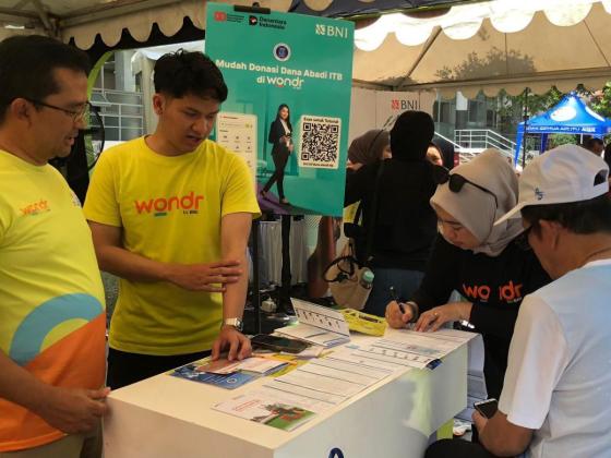 BNI Dukung Dana Lestari ITB Lewat wondr ITB Ultra Marathon 2025