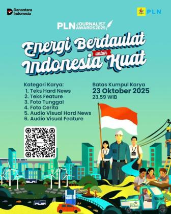 Ajang PLN Journalist Awards 2025 Dibuka, Apresiasi untuk Pewarta Penggerak Literasi Energi Nasional