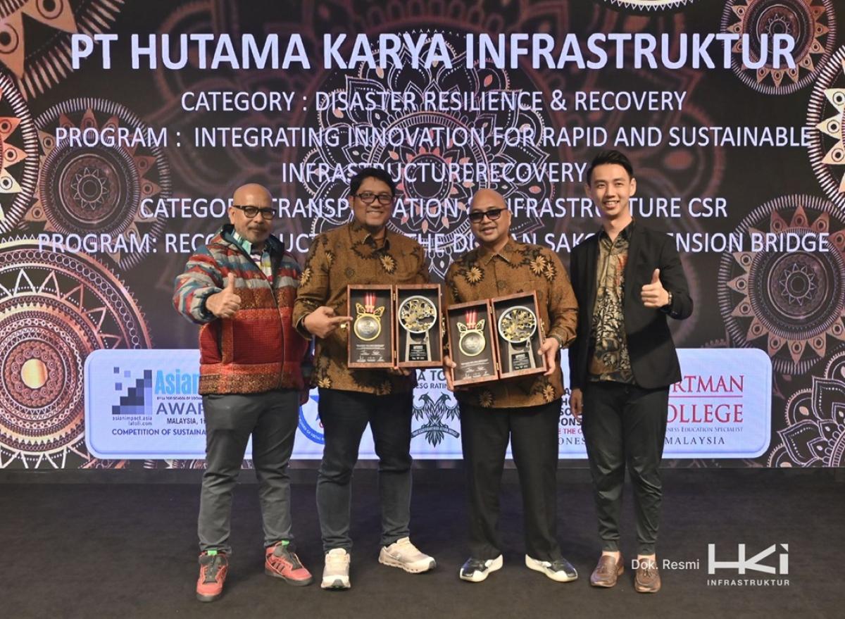 HKI Raih Dua Penghargaan Platinum di Asian Impact Awards 2025 Berkat Program ESG