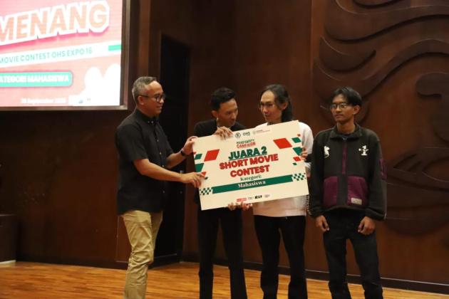 Mahasiswa Unjuk Prestasi, Ini Jawara Film Pendek Keselamatan Berkendara Dari Yayasan AHM