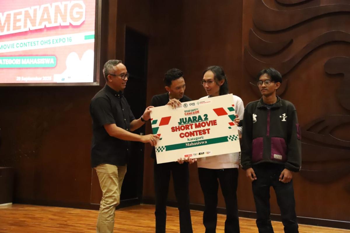 Mahasiswa Unjuk Prestasi, Ini Jawara Film Pendek Keselamatan Berkendara Dari Yayasan AHM