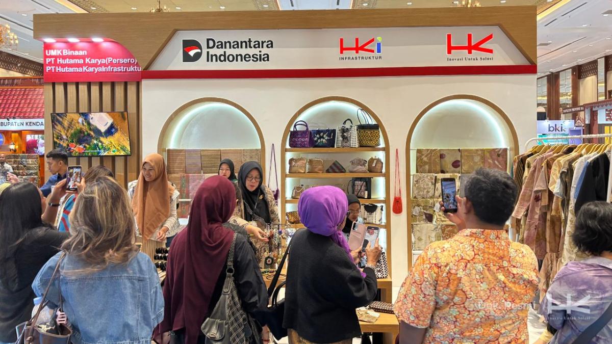 Dukung Daya Saing Produk Lokal, Lima UMKM Binaan HK Group Ramai Pengunjung di Inacraft 2025