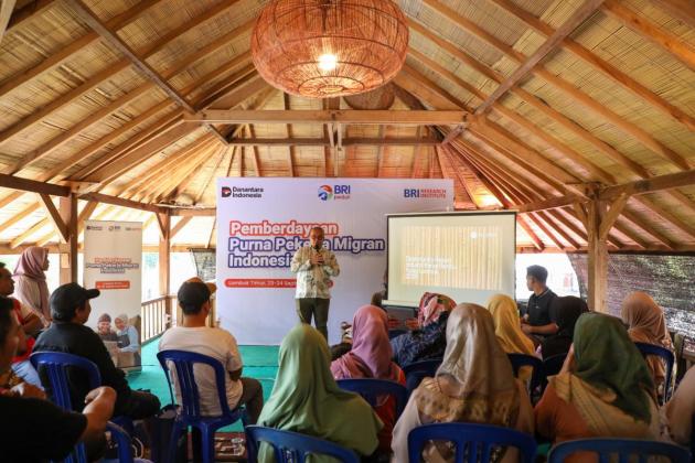 BRI Peduli Selenggarakan Program Pemberdayaan Eks Pekerja Migran Indonesia di Lombok