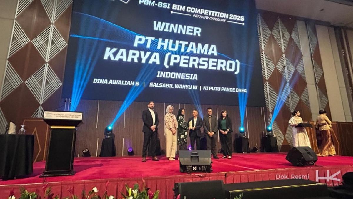 Inovasi Digital Konstruksi terpadu, Hutama Karya Sukses di Kompetisi BIM Internasional