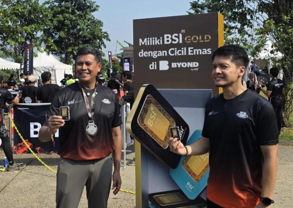 BSI Wujudkan Semangat Kepedulian Sosial dan Spiritual Melalui Run For Humanity Trail Run Sentul