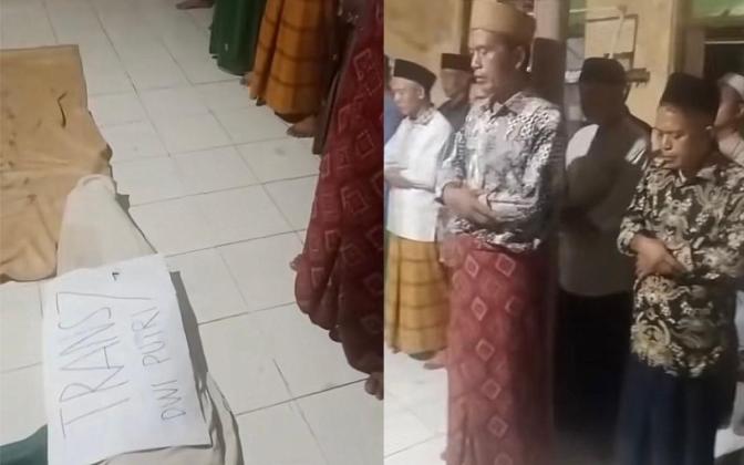 Viral! Sekelompok Orang Gelar Salat Jenazah untuk Trans7 Sebagai Bentuk Protes 
