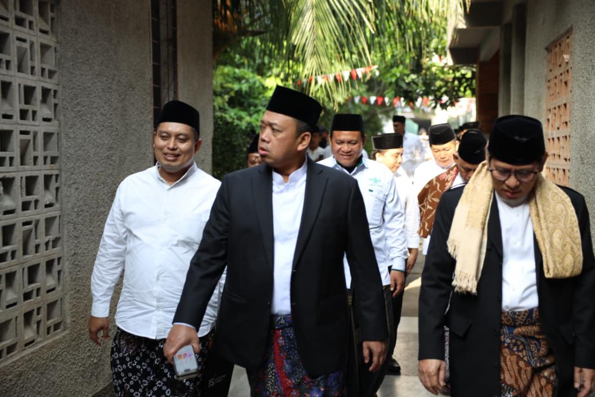 Menteri Nusron Harapkan Santri Masuk ke Dalam Panggung Nasional