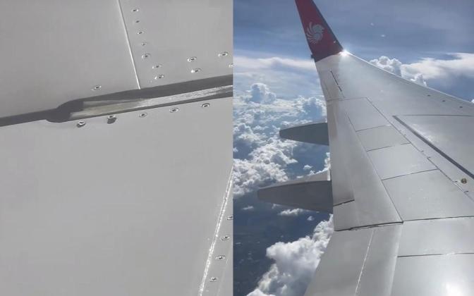 Baut Kendur di Sayap Thai Lion Air Bikin Penumpang Panik