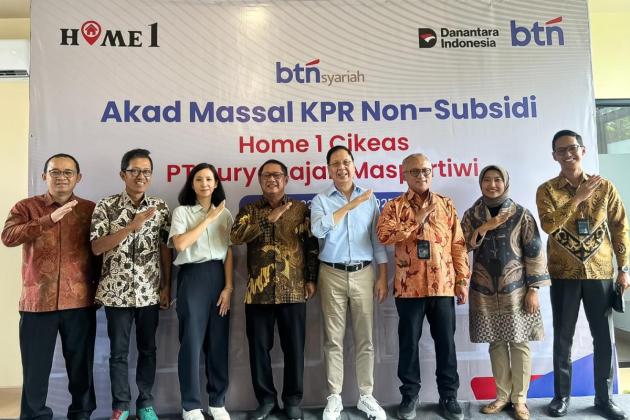  BTN Syariah Garap Pembiayaan 14.000 Unit Rumah di Bogor