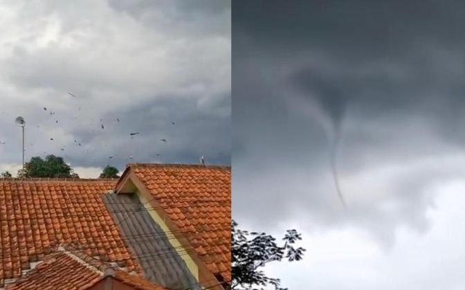 Angin Puting Beliung Terjang Bojong Gede, Sejumlah Atap Rumah Rusak