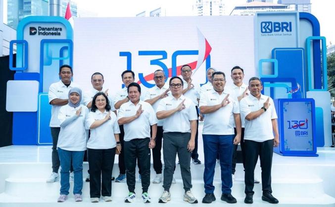 Luncurkan Logo HUT Ke-130, BRI Angkat Tema 'Satu Bank Untuk Semua'