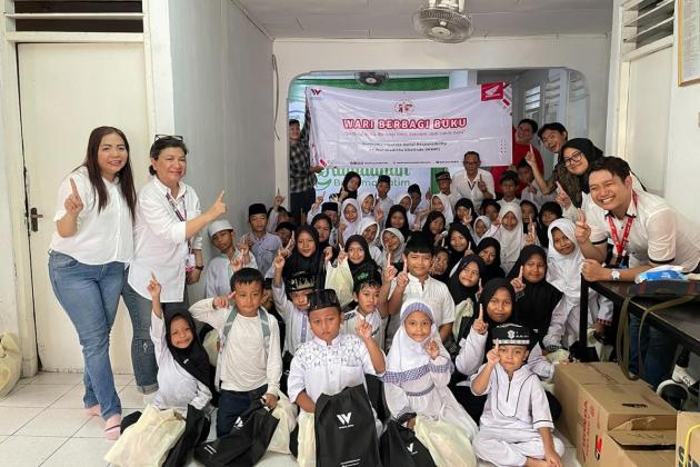 WARI Peduli Pendidikan, Salurkan 2.000+ Perlengkapan Sekolah untuk Rumah Yatim di Tangerang