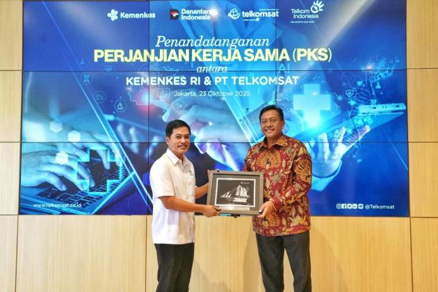 Telkomsat dan Kemenkes Jalin Kerja Sama, Dorong Pemerataan dan Digitalisasi Layanan Kesehatan Berbasis AI