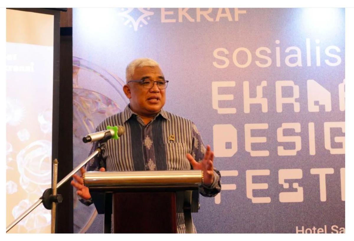 Saeful Bachri Dorong Penguatan Industri Kreatif Melalui Ekraft Desain Festival