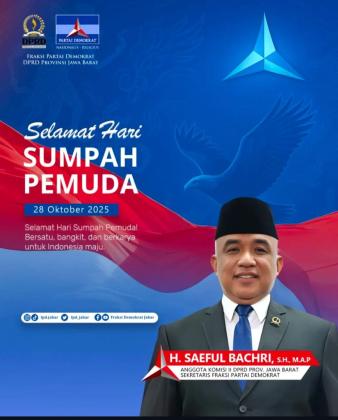 Semangat Sumpah Pemuda, Saeful Bachri : Pemuda Hari Ini, Pemimpin Masa Depan Bangsa