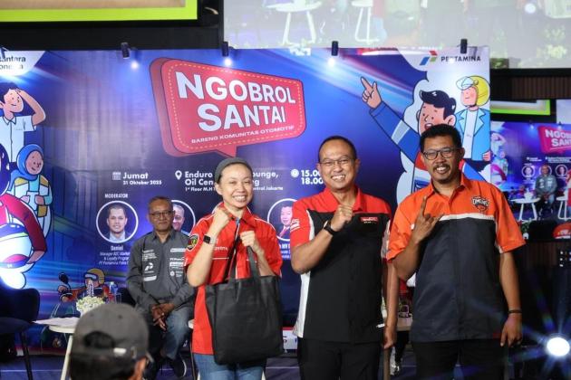 Bincang Santai Akhir Pekan, Pertamina Ajak Komunitas Otomotif Bertukar Ide untuk Peningkatan Layanan