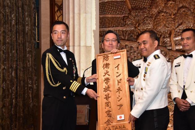 Perwakilan Korps Marinir Hadiri Resepsi Peringatan Japan Self Defence Force Day ke-71