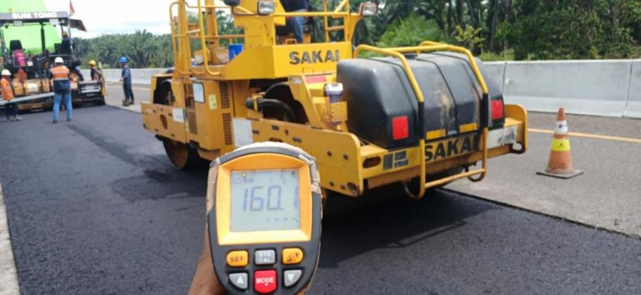 Hutama Karya Lakukan Pemiliharaan di Tol Pekanbaru-Dumai