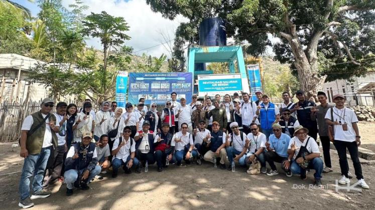 Hutama Karya Dorong Keberlanjutan di Pulau Komodo Melalui Akses Air Bersih, Pendidikan dan Pemberdayaan Masyarakat