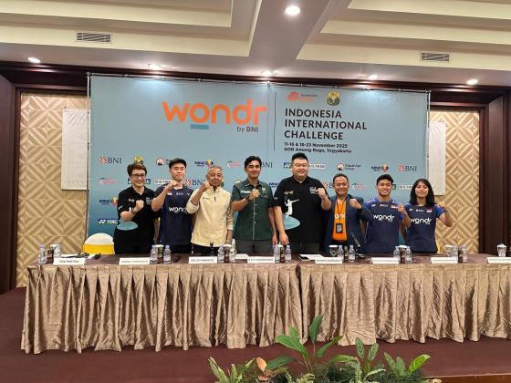 wondr by BNI Indonesia International Challenge 2025 Jadi Arena 258 Atlet Dunia Adu Prestasi