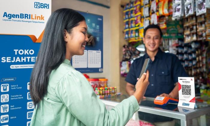 Wujudkan Inklusi Keuangan untuk Rakyat, 1,2 Juta AgenBRILink Catat Transaksi Rp1.294 triliun dalam 9 Bulan