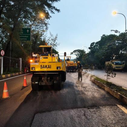 Tingkatkan Kualitas Layanan Jalan Tol, Jasa Marga Lanjutkan Pemeliharaan Jalan di Ruas Tol Cipularang dan Padaleunyi 