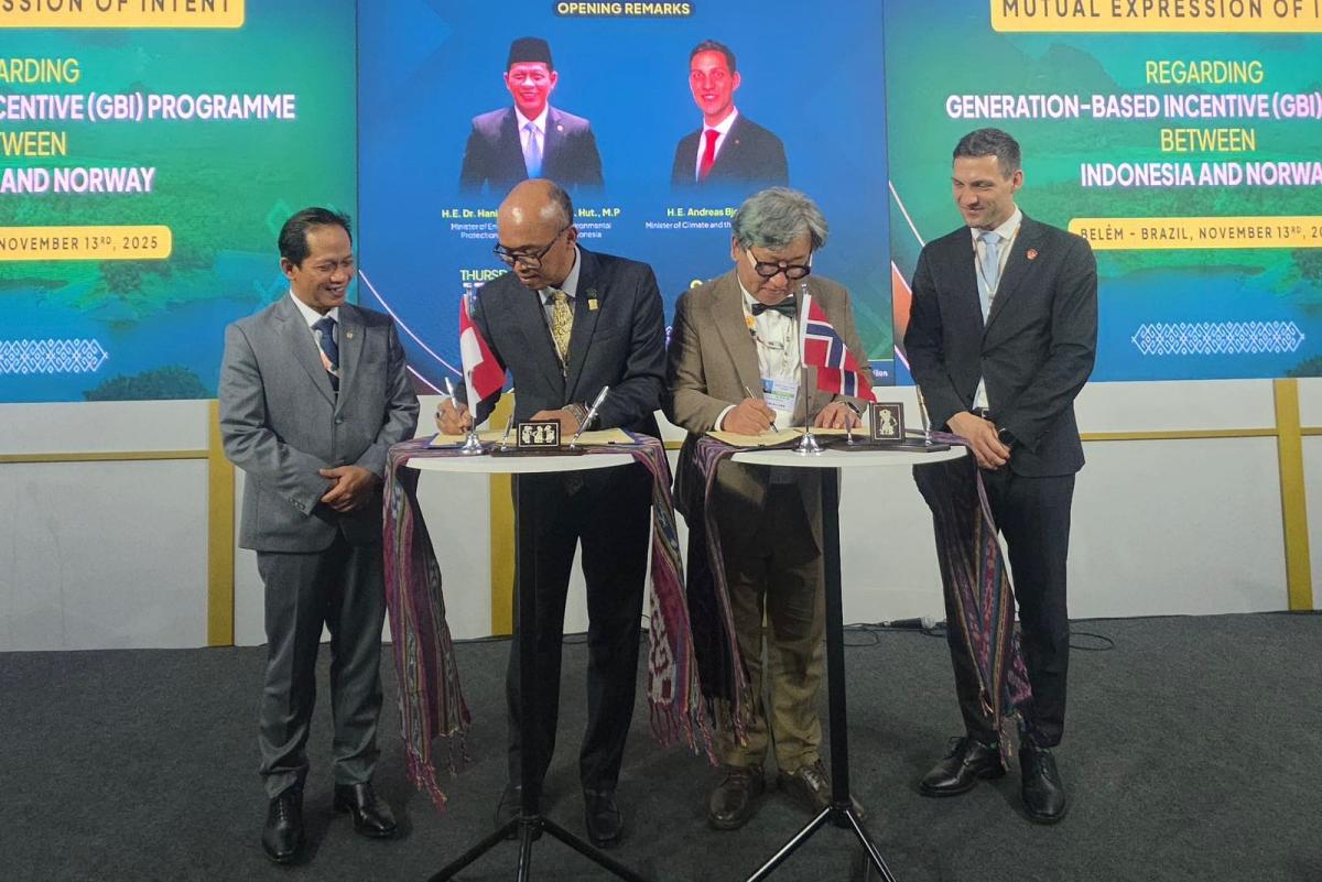 Kolaborasi Indonesia - Norwegia, PLN Siap Lakukan Salah Satu Perdagangan Karbon Terbesar di Dunia