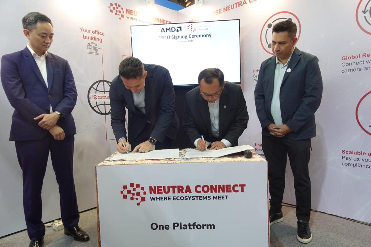 Perusahaan Data Center NeutraDC Jalin Kerja Sama dengan AMD Perkuat Infrastruktur AI di Asia Tenggara