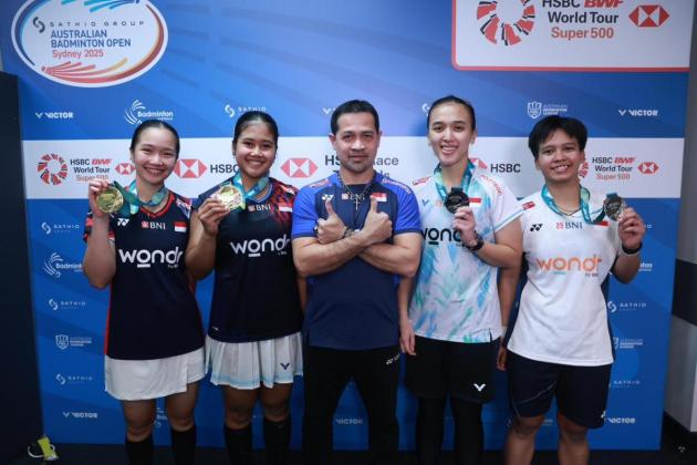 Atlet Muda Indonesia Panen Gelar di Ajang Internasional Australia Open 2025