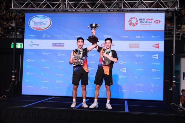 Debut Gemilang Raymond/Joaquin di BWF Level Super 500