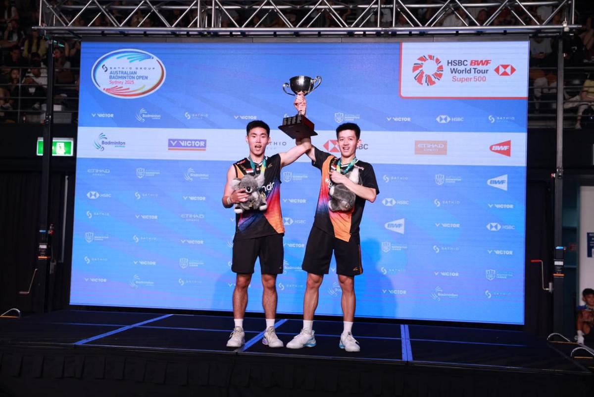 Debut Gemilang Raymond/Joaquin di BWF Level Super 500