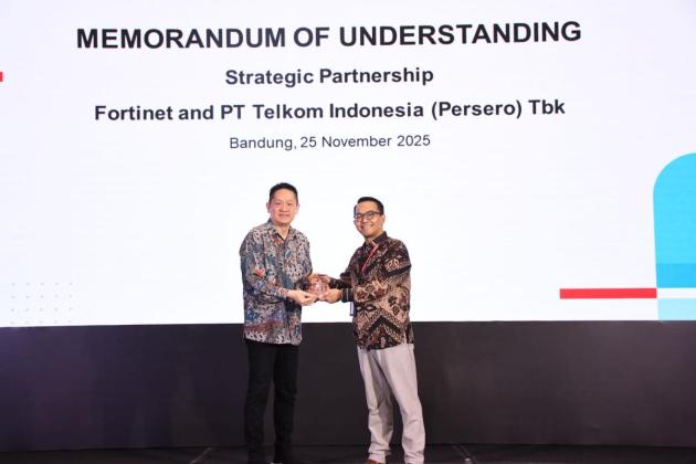 Telkom Jalin Kemitraan Strategis dengan Fortinet Guna Perkuat Infrastruktur Digital dan Keamanan Siber