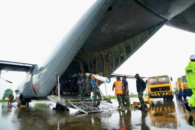 PLN Percepat Penanganan Kerusakan, Gandeng TNI AU Kirim Material Tower Darurat ke Aceh
