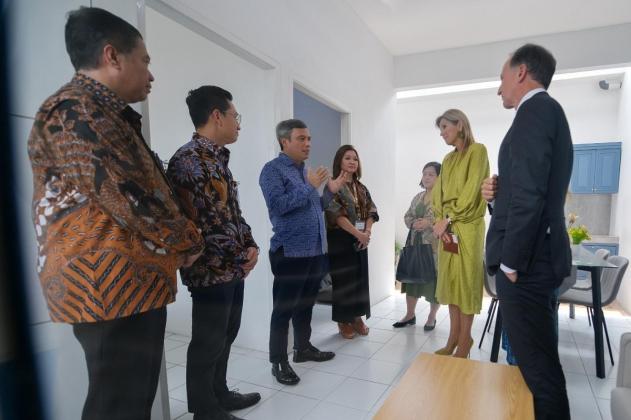 Queen Maxima Apresiasi Inovasi BTN Bayar Cicilan KPR Pakai Sampah