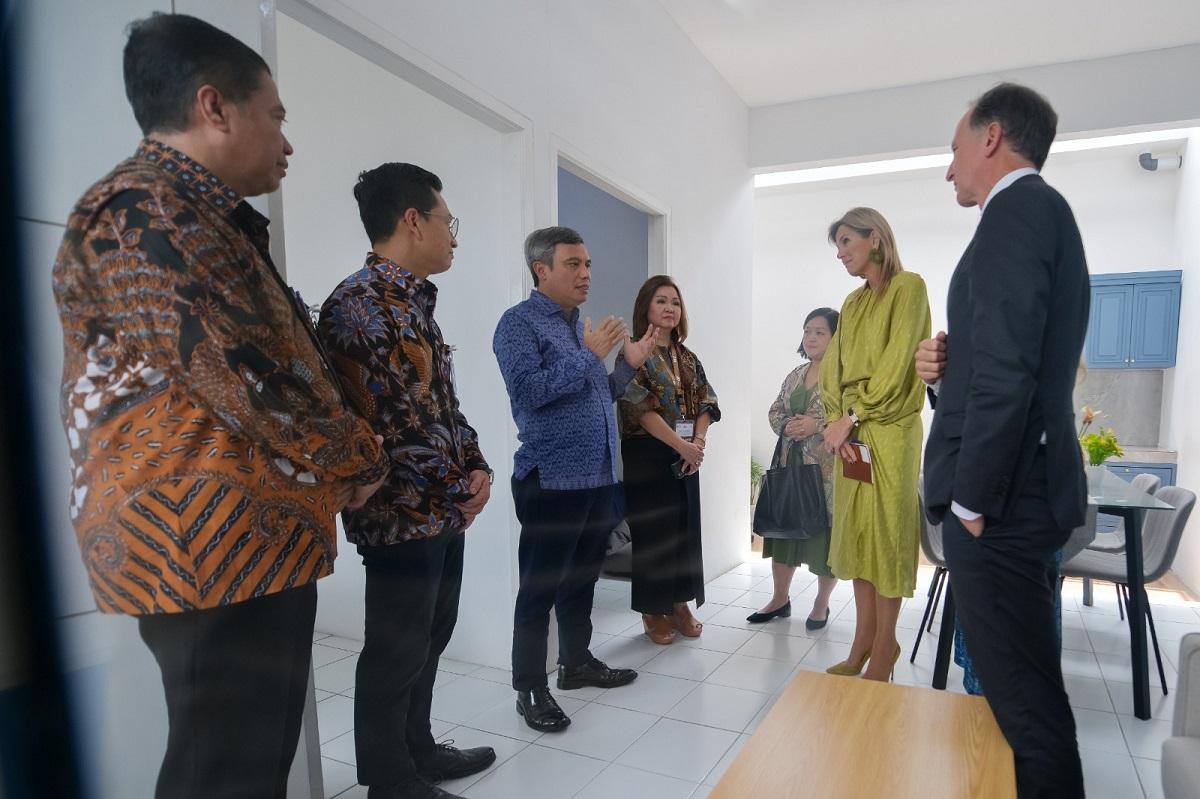 Queen Maxima Apresiasi Inovasi BTN Bayar Cicilan KPR Pakai Sampah
